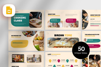 Cooking Class Google Slide Template